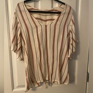 Buckle Women’s Stripped Top